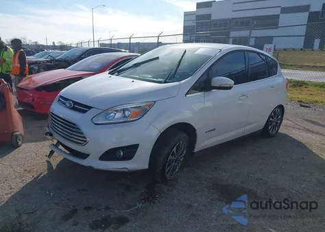 2018 Ford C-Max Hybrid Titanium из США, поврежденный, VIN 1FADP5DU5JL103511